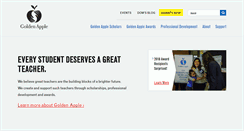Desktop Screenshot of goldenapple.org